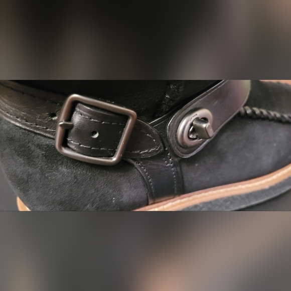 COACH Shearling Moto Boots - Picture 10 of 16